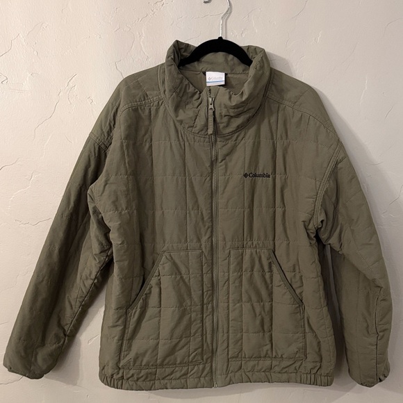 Columbia Jackets & Blazers - Columbia Women's Quilted Jacket Green 1X